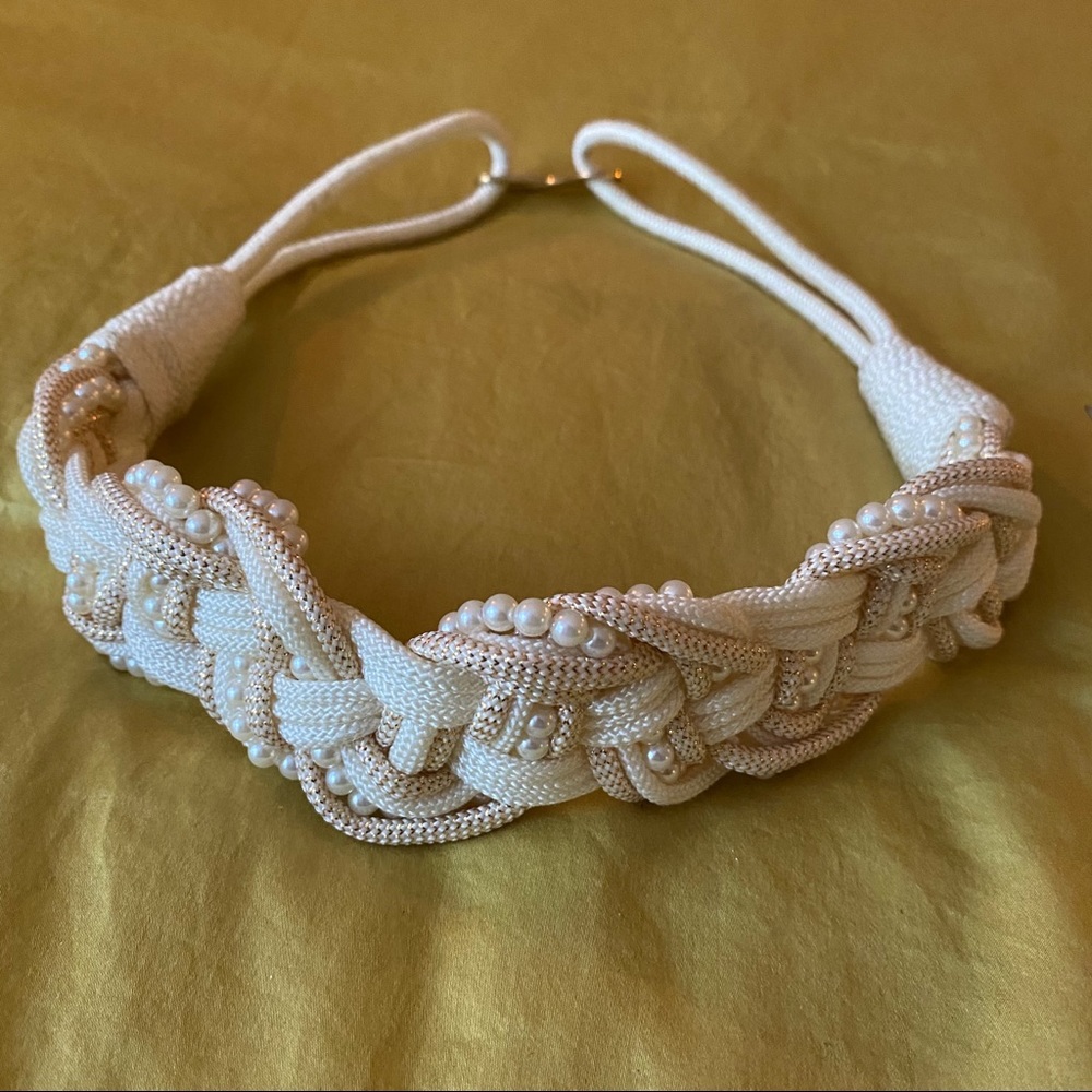 Vintage Rope/Pearl Belt